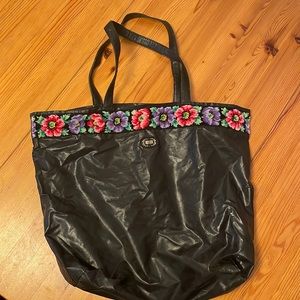 Feiler Shopper German brand vintage embroidery